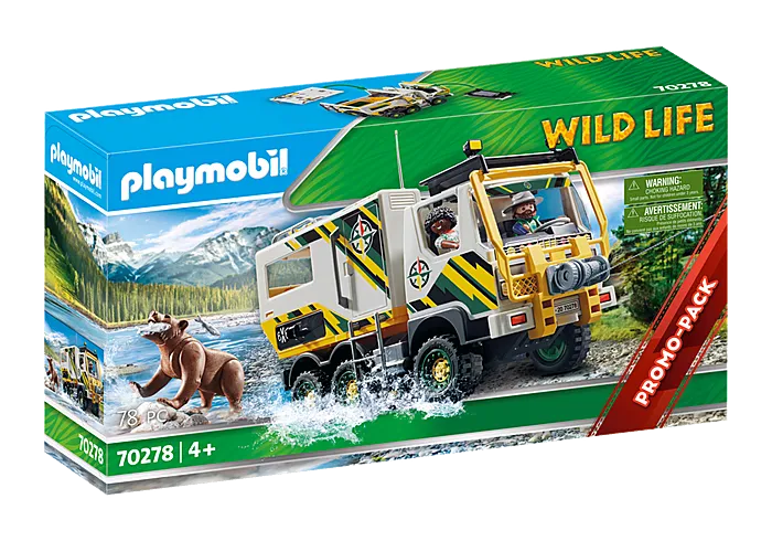 Playmobil Wild Life Outdoor Expedition Truck