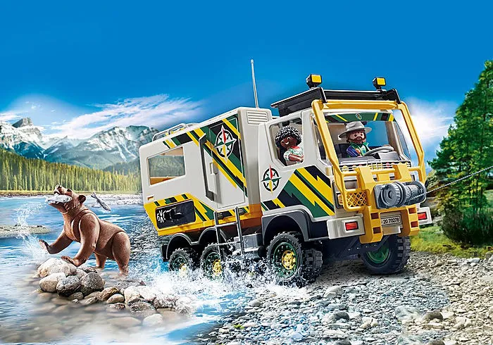 Playmobil Wild Life Outdoor Expedition Truck