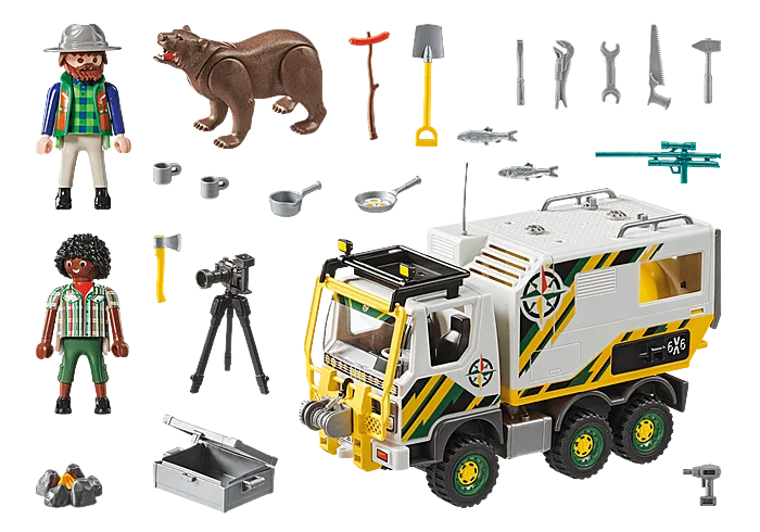 Playmobil Wild Life Outdoor Expedition Truck