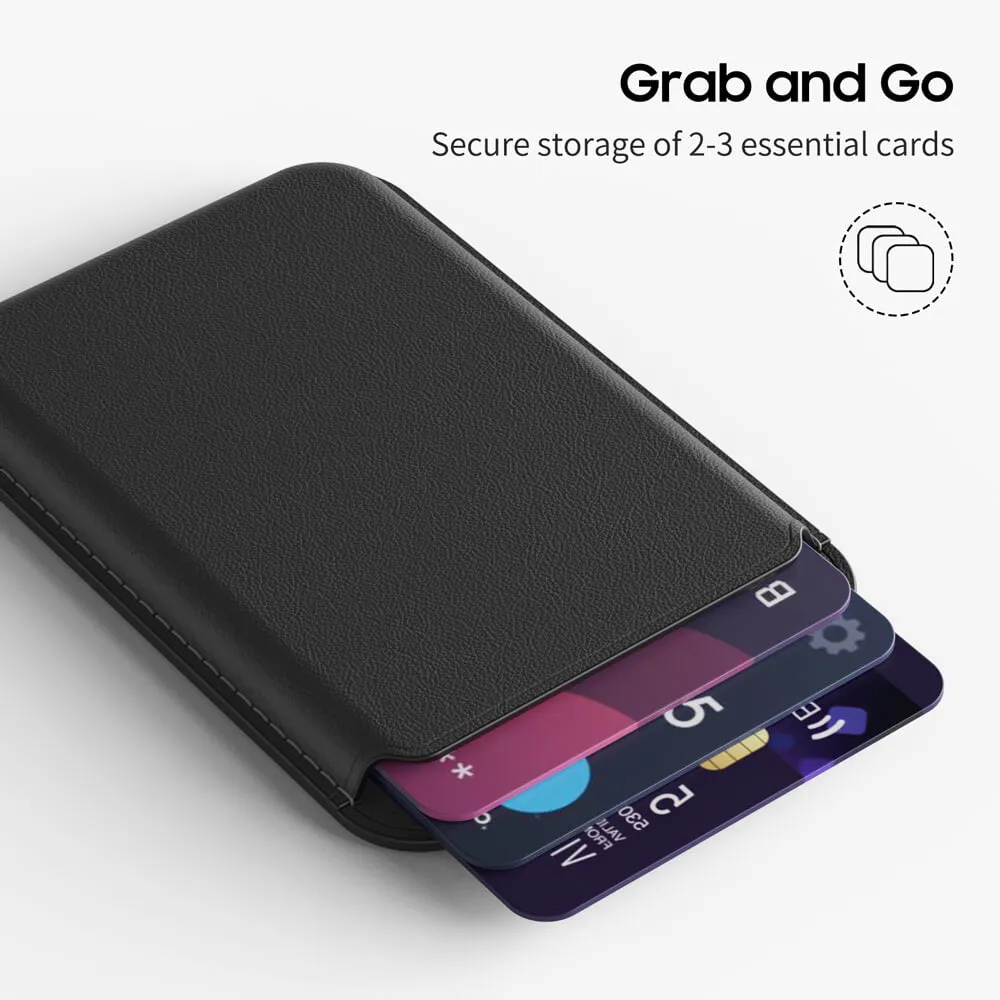 Purple Lifeform | Leather Wallet with MagSafe