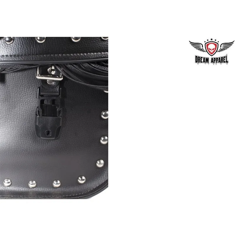 PVC Motorcycle Saddlebag With Lock