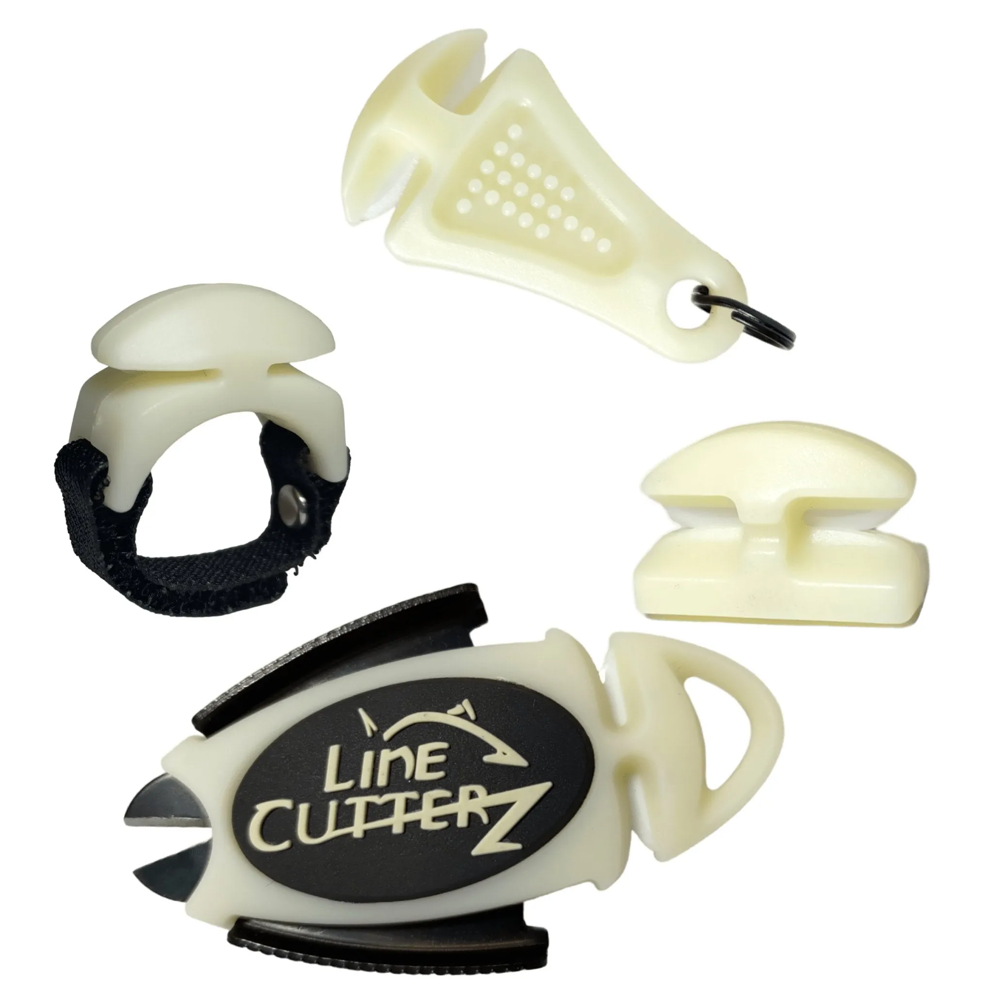 "QUADRUPLE PLAY" Fishing Line Cutter Multi-Pack