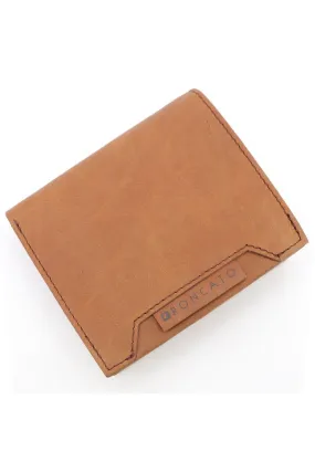 R Roncato Leather Wallet, Equipped With Spaces for Credit Cards, Documents in Card Format and Banknotes