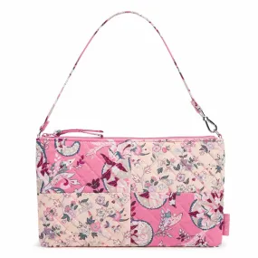 RFID Convertible Wristlet - Botanical Paisley Pink Patchwork