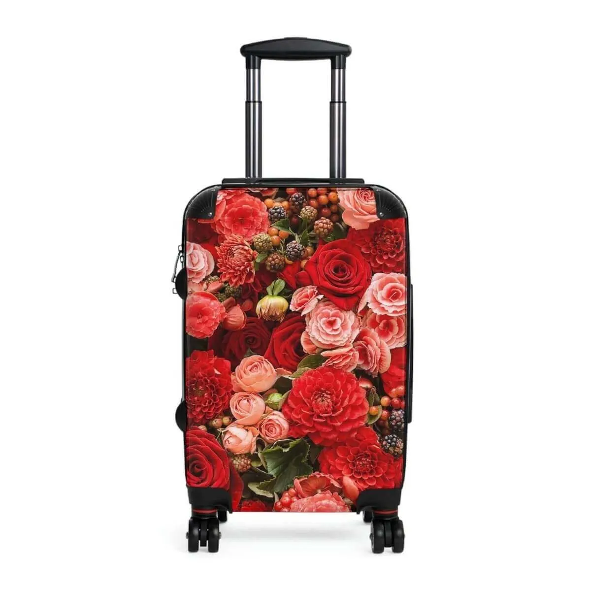 Rose Designed Suitcase w/360 Degree Swivel Wheels