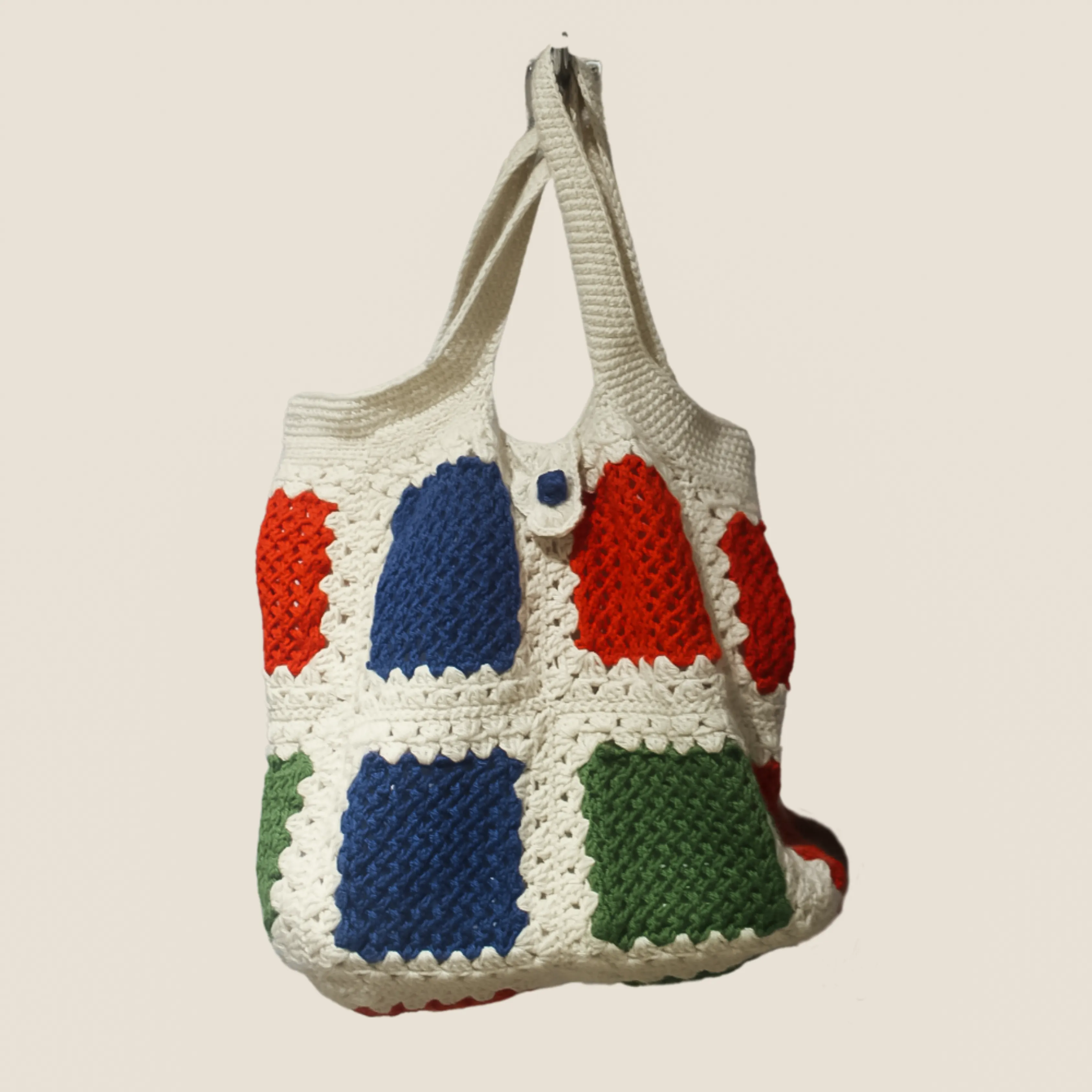 Rosie Tote Bag – Eco-Friendly, Handcrafted Crochet Elegance for Women