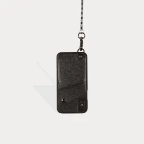 Ryder Wallet Chain Strap - Black/Pewter