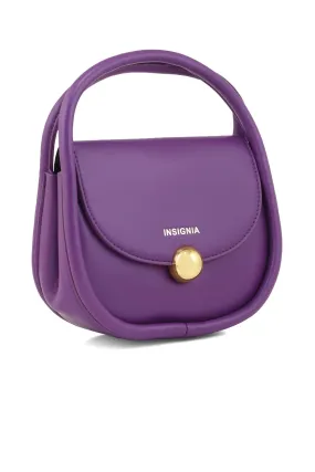 Saddle Shoulder Bags B14951-Purple