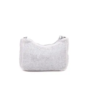 Silver Formal Shoulder Bag P36115