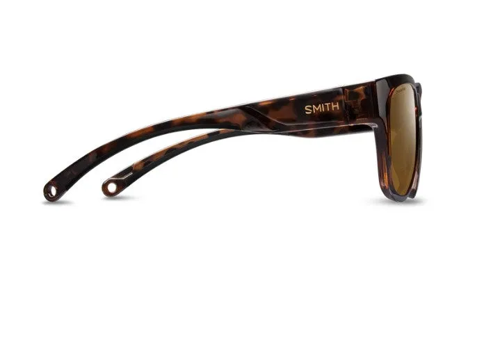 Smith Optics Rockaway - Tortoise Frame Polarized Glass Brown Lens