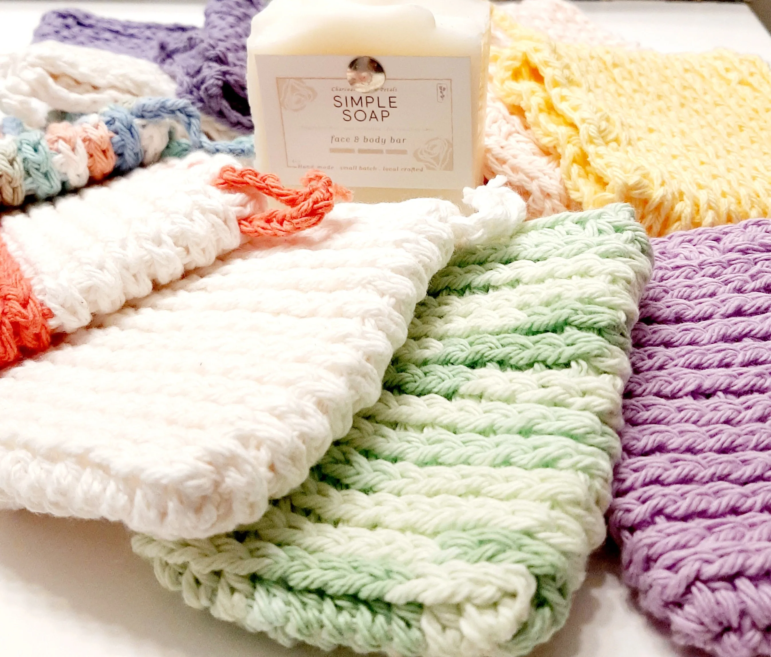 Soap Saver - crocheted  Soap Bag - Soap Saver Pouch - Crochet Soap Saver - Bath and Body Care