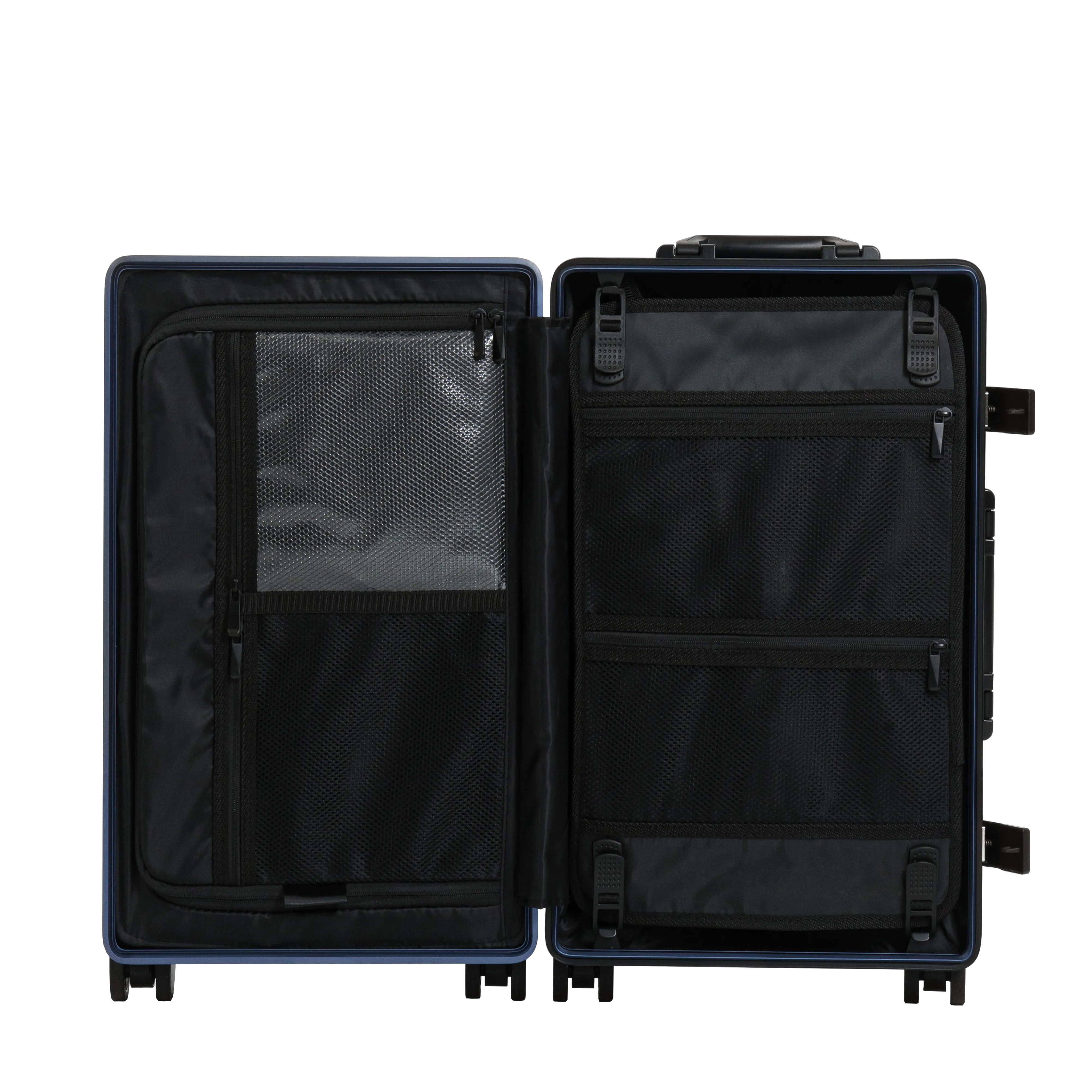 SPACE Aluminum Suitcase Navy