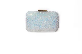 Sparkly Embellished Hard Case Evening Clutch Bag