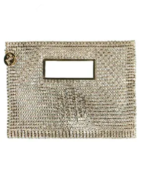 Square Crystal Clutch