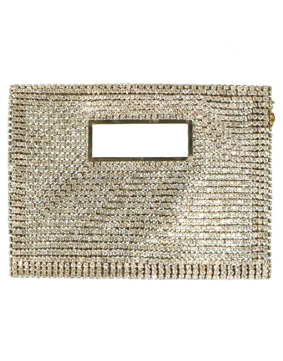 Square Crystal Clutch