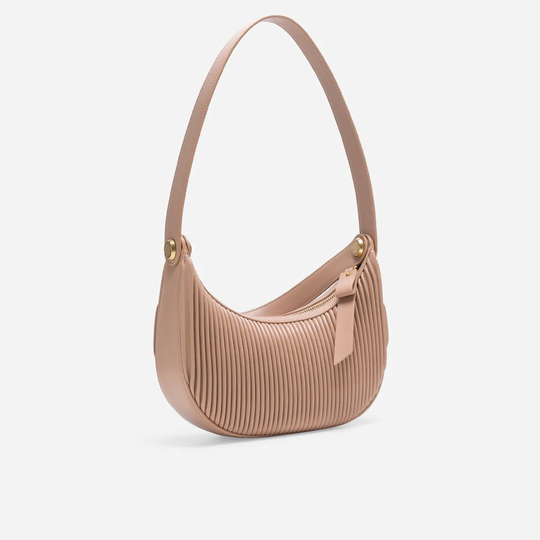 Sutton Mini Pleated Hobo Bag