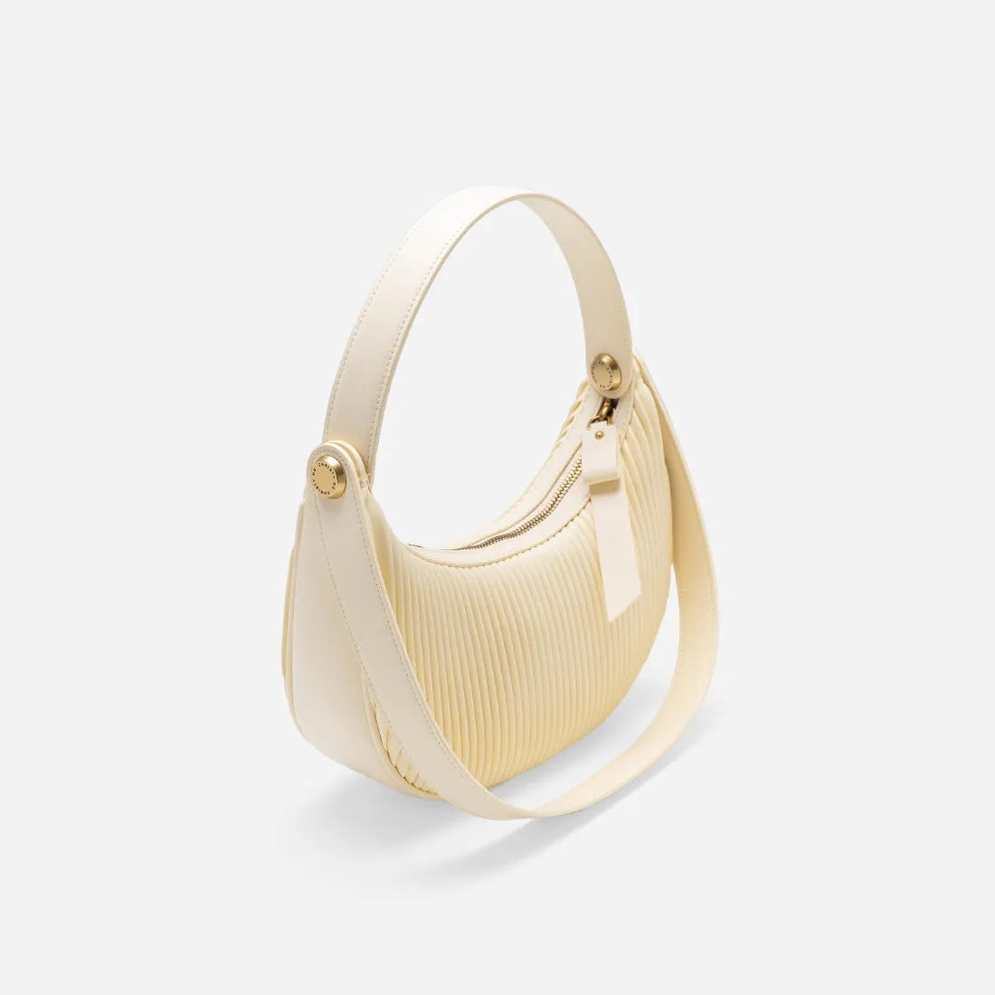 Sutton Mini Pleated Hobo Bag