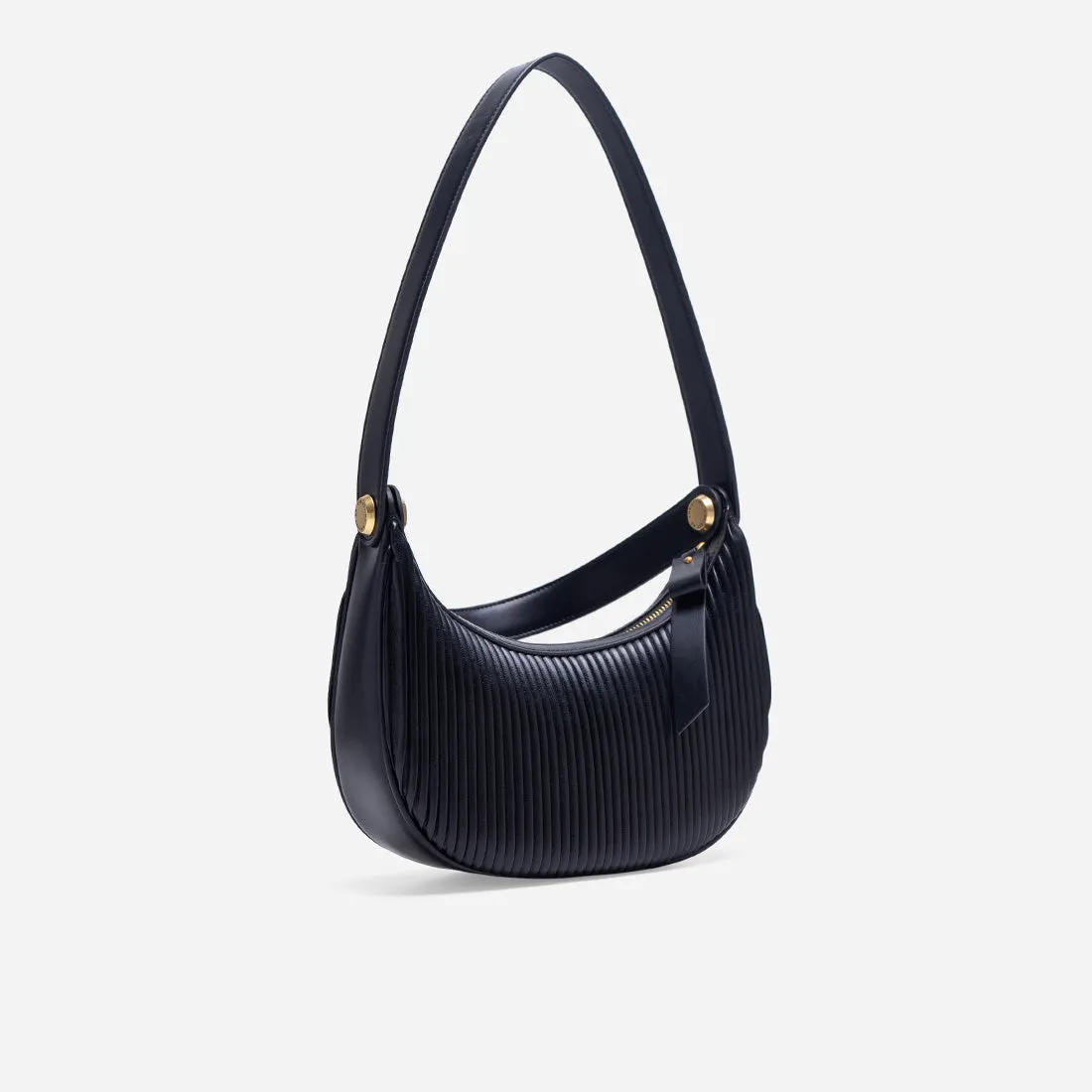 Sutton Mini Pleated Hobo Bag