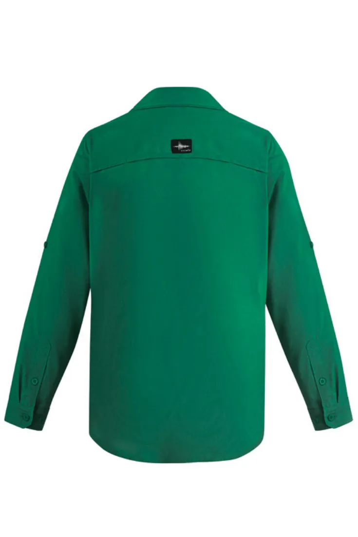 SYZMIK ZW460 OUTDOOR SHIRT MENS L/S 4 GREAT COLOURS