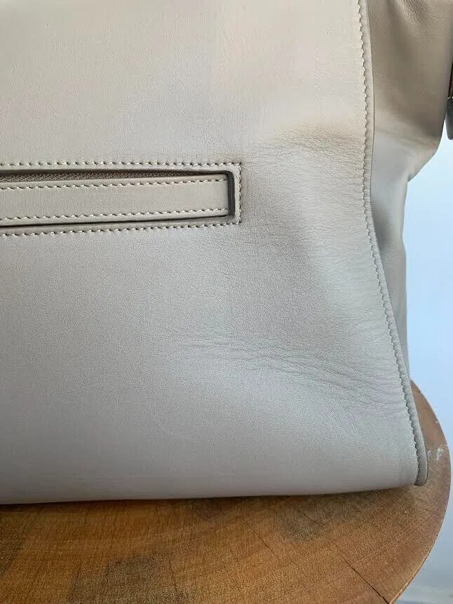 TAUPE RING BAG