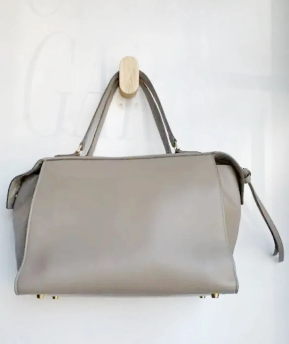 TAUPE RING BAG