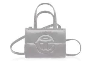 Telfar Small Puff Shopper Grey