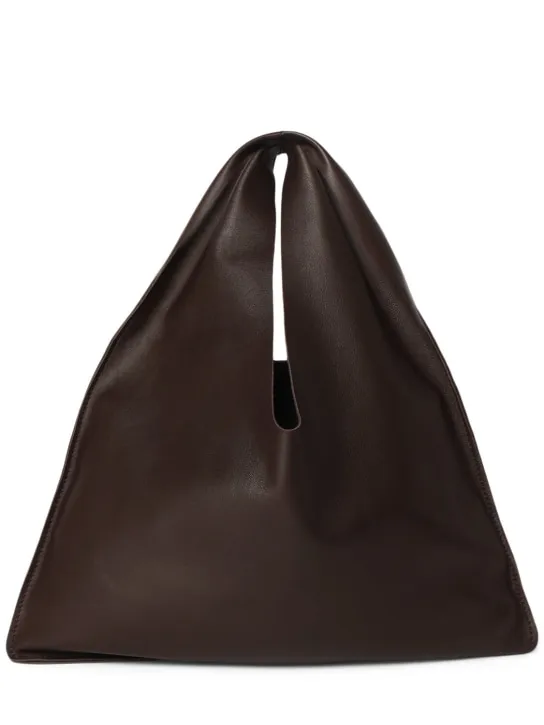 The Row   Small Bindle nappa leather shoulder bag 