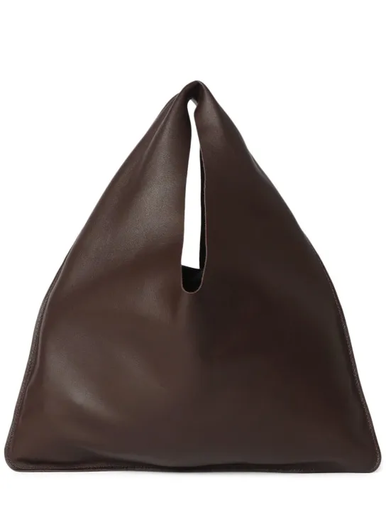 The Row   Small Bindle nappa leather shoulder bag 