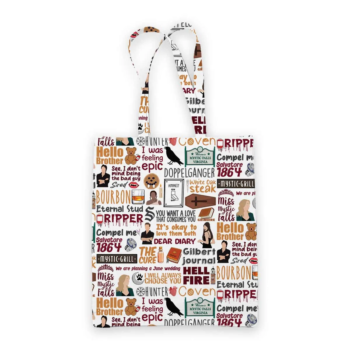 The Vampire Diaries Tote Bag