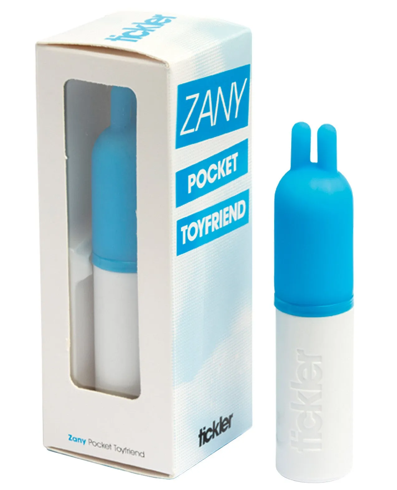 Toyfriend Zany Pocket Toyfriend - Cyan/White