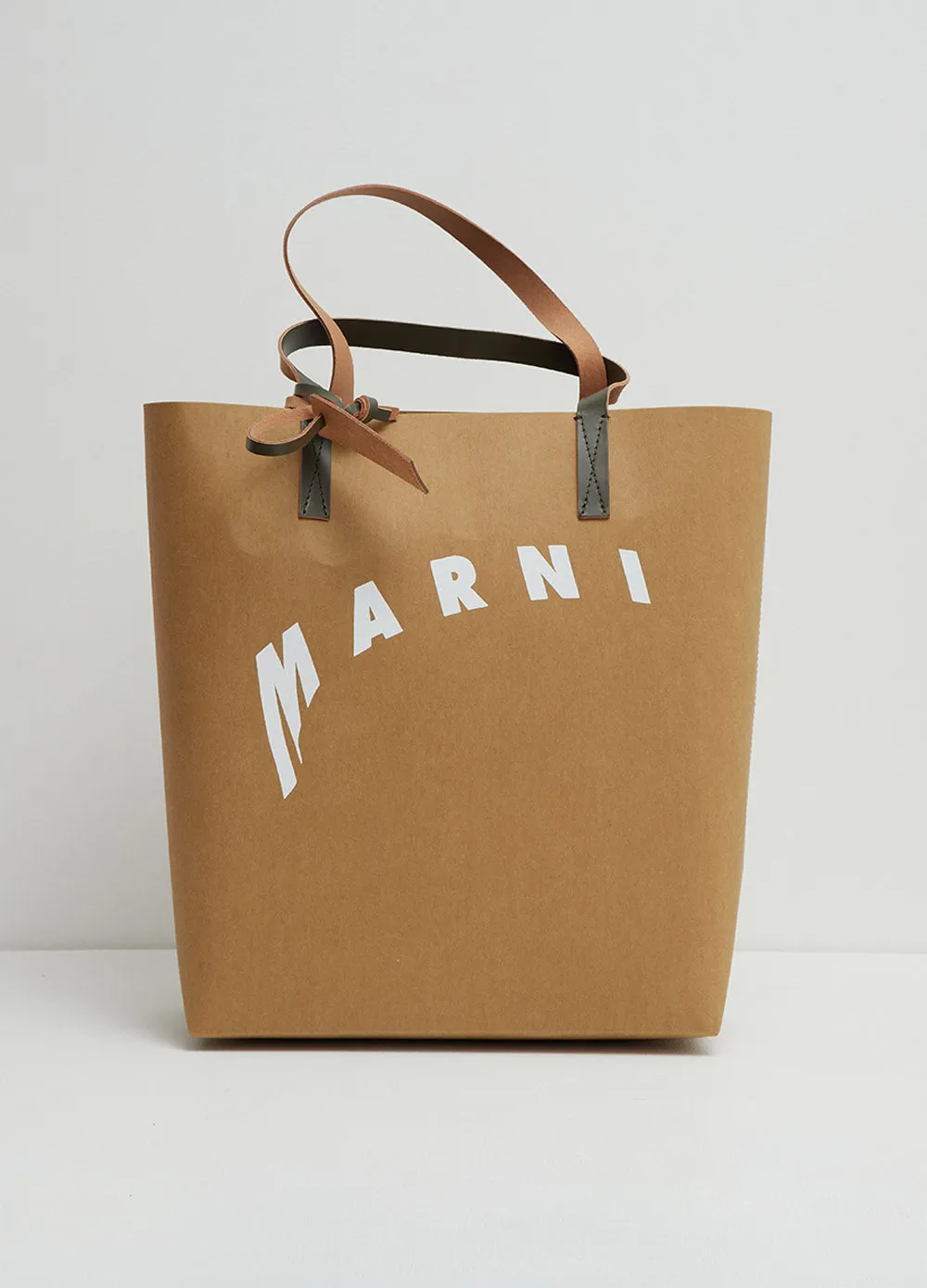 Tribeca Curve Logo Shopping Bag