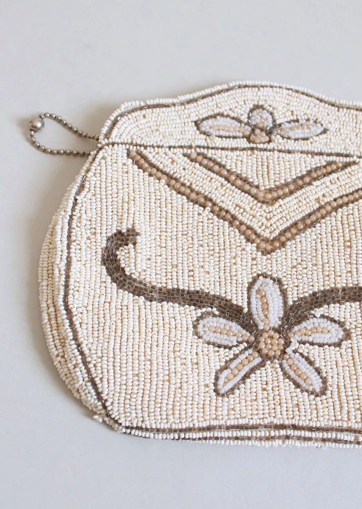 Vintage 1930s Micro Beaded Evening Bag