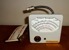 Vintage Protimeter Surveymaster Moisture Meter For Timber, Plaster & Brick