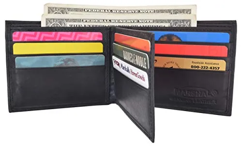 Virgo Zodiac Sign Bifold Trifold Genuine Leather Men's Wallets