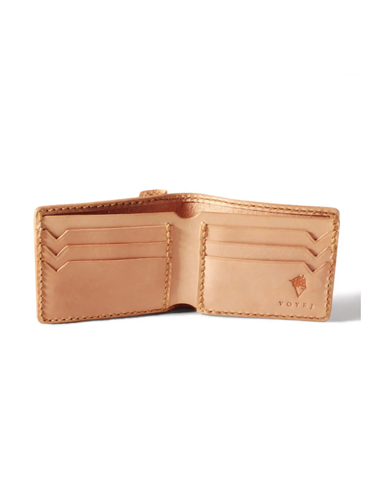 Voyej Woodland Natural Short Wallet