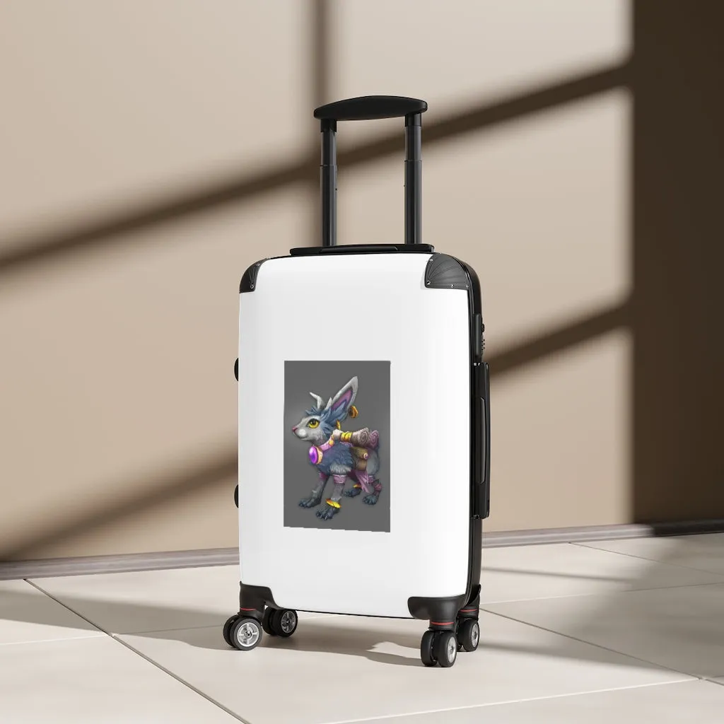 White Amara Cabin Suitcase