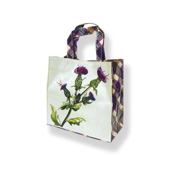 Wild Thistle PVC Shopping bag