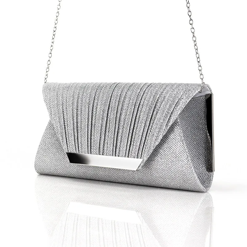 Women Shiny Wedding Party Handbag