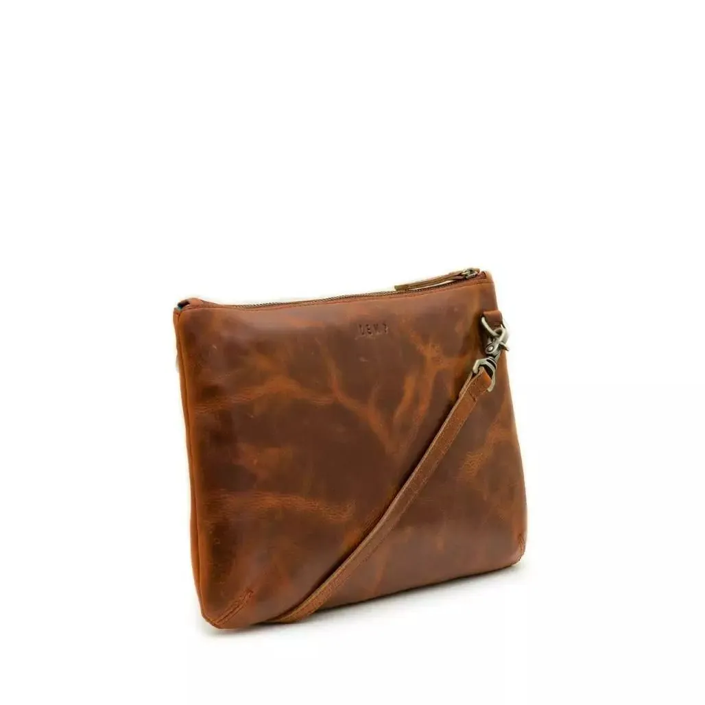 Zemp Amsterdam Sling Cross Body Bag (M) | Chestnut